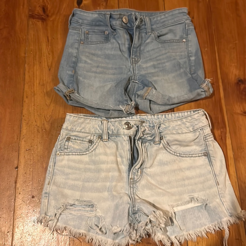 American Eagle jean shorts